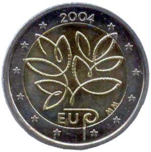 2 euro commémorative Finlande 2004 - Élargissement de l'Union européenne