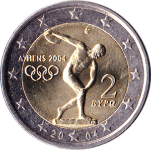 2 euro commémorative Grèce 2004 - Jeux Olympiques d'Athènes