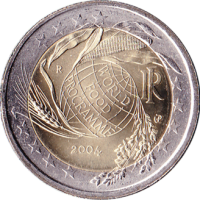 2 euro commémorative Italie 2004 - Programme alimentaire mondial