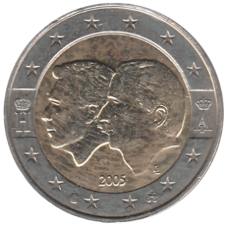 2 euro commémorative Belgique 2005 - Union économique Belgo-luxembourgeoise
