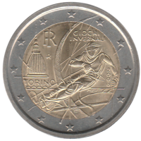 2 euro commémorative Italie 2006 - Jeux Olympiques d'hiver Turin