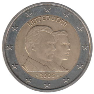 2 euro commémorative Luxembourg 2006 - Grand-Duc Héritier Guillaume