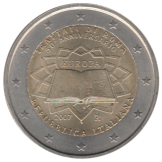 2 euro commémorative Slovénie 2007 - Traité de Rome