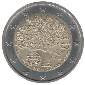 2 euro commémorative Portugal 2007 - Présidence de l'UE