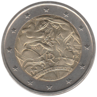 2 euro commémorative Italie 2008 - Déclaration Universelle des Droits de l'Homme