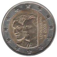2 euro commémorative Luxembourg 2009 - La Grande Duchesse Charlotte
