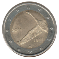 2 euro commémorative Finlande 2011 - Banque de Finlande