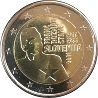 2 euro commémorative Slovénie 2011 - Franc Rozman