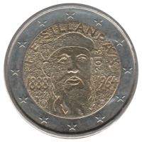 2 euro commémorative Finlande 2013 - Prix Nobel Franz-Emil Sillanpaa