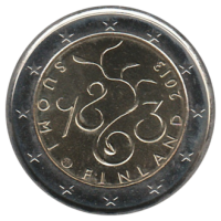 2 euro commémorative Finlande 2013 - Anniversaire du Parlement finlandais