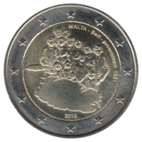 2 euro commémorative Malte 2013 - Autonomie gouvernementale