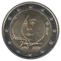 2 euro commémorative Finlande 2014 - Tove Jansson