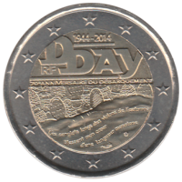 2 euro commémorative France 2014 - 70 ans du D-Day