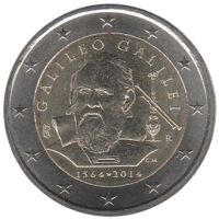 2 euro commémorative Italie 2014 - Galilee