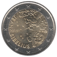 2 euro commémorative Finlande 2015 - Jean Sibelius