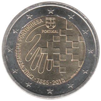 2 euro commémorative Portugal 2015 - Croix Rouge