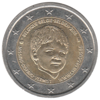 2 euro commémorative Belgique 2016 - Child Focus