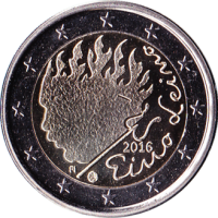 2 euro commémorative Finlande 2016 - Eino Leino
