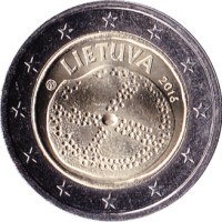2 euro commémorative Lituanie 2016 - culture balte