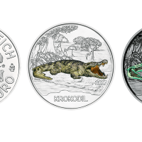 3 euro Autriche 2017 – Krokodil