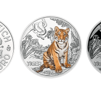 3 euro Autriche 2017 – Tiger