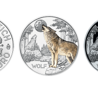 3 euro Autriche 2017 – Wolf