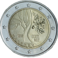 2 euro commémorative Estonie 2017 - Route vers l'indépendance