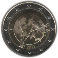 2 euro commémorative Finlande 2017 - Nature Finlandaise