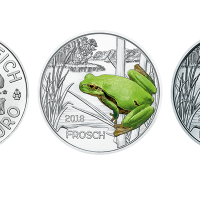 3 euro Autriche 2018 – Frosch