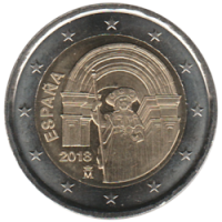 2 euro commémorative Espagne 2018 - Saint Jacques de Compostelle
