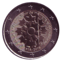 2 euro commémorative France 2018 - Le Bleuet