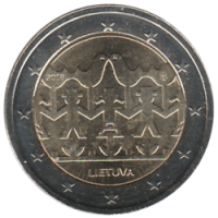 2 euro commémorative Lituanie 2018 - Chants et danses lituaniennes