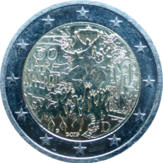 2 euro commémorative Allemagne 2019 - Mur de Berlin - atelier A