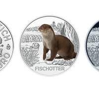 3 euro Autriche 2019 – Fischotter