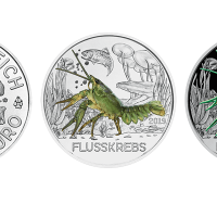 3 euro Autriche 2019 – Flusskrebs