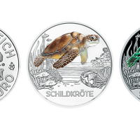 3 euro Autriche 2019 – Schildkröte