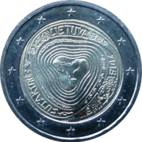 2 euro commémorative Lituanie 2019 - Les Sutartinés