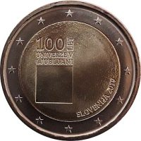 2 euro commémorative Slovénie 2019 - Université de Ljubljana
