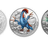 3 euro Autriche 2021 – Therizinosaurus cheloniformis