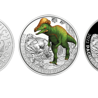 3 euro Autriche 2022 – Pachycephalosaurus wyomingensis