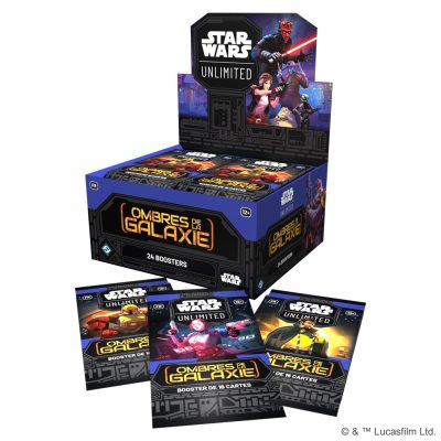 Star Wars Unlimited : Ombres de la Galaxie - Display 24 Boosters
