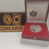 10 euro argent Monaco 2003 - 10 euro argent - prince Rainier et Albert (coffret)