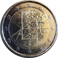 2 euro commémorative Finlande 2020 - Université de Turku