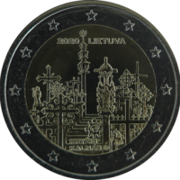 2 euro commémorative Lituanie 2020 - Colline des Croix