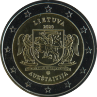 2 euro commémorative Lituanie 2020 - Haute Lituanie