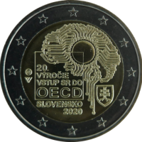 2 euro commémorative Slovaquie 2020 - OCDE