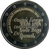 2 euro commémorative Slovénie 2020 - Adam Bohoric