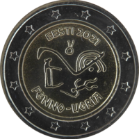 2 euro commémorative Estonie 2021 - Peuples Finno-Ougriens