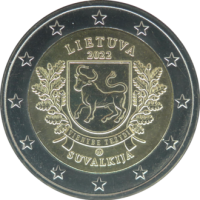 2 euro commémorative Lituanie 2022 - Suvalkija