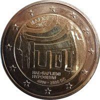 2 euro commémorative Malte 2022 - Hypogée de Hal Saflieni